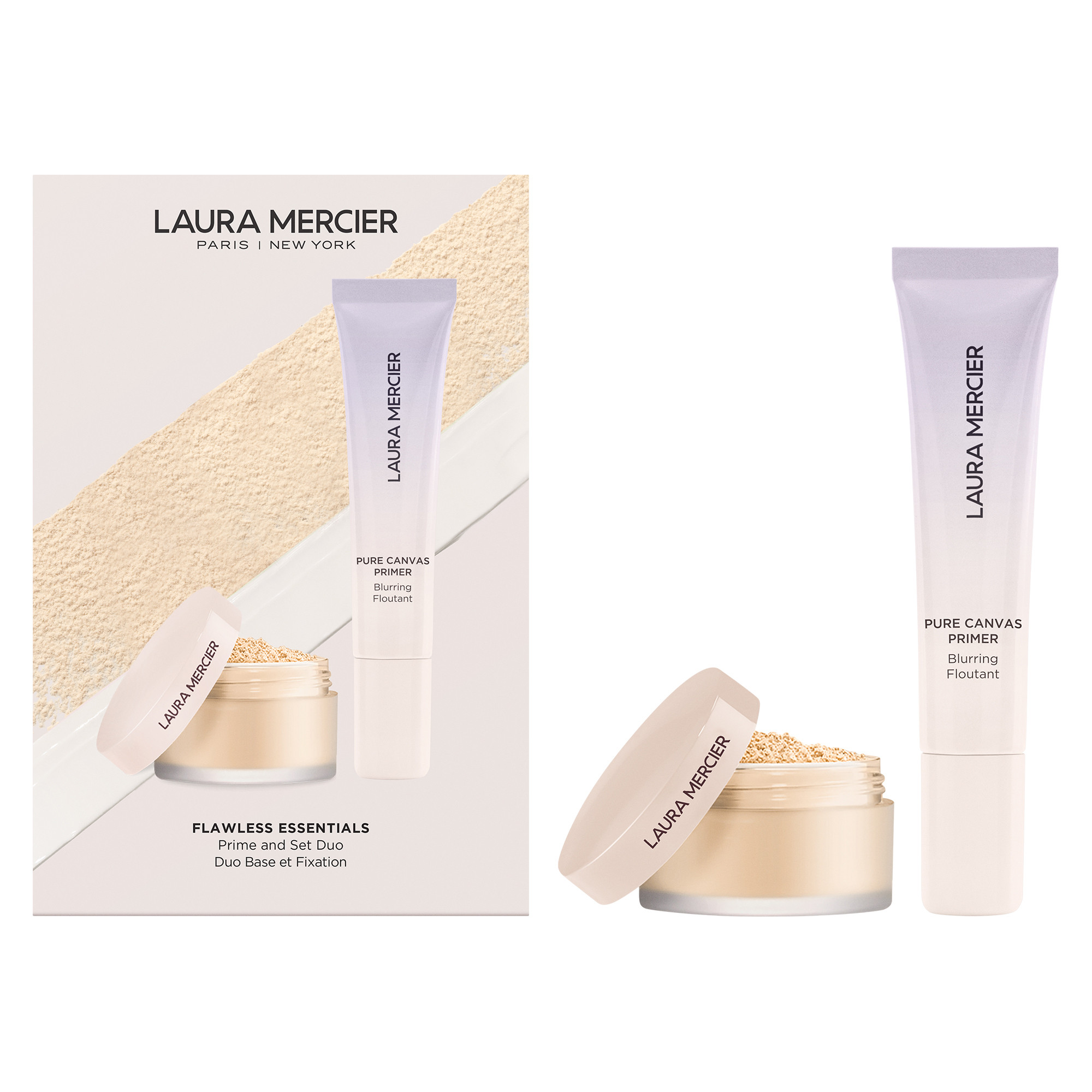 LAURA MERCIER FLAWLESS ESSENTIALS PRIME & SET DUO φωτογραφία