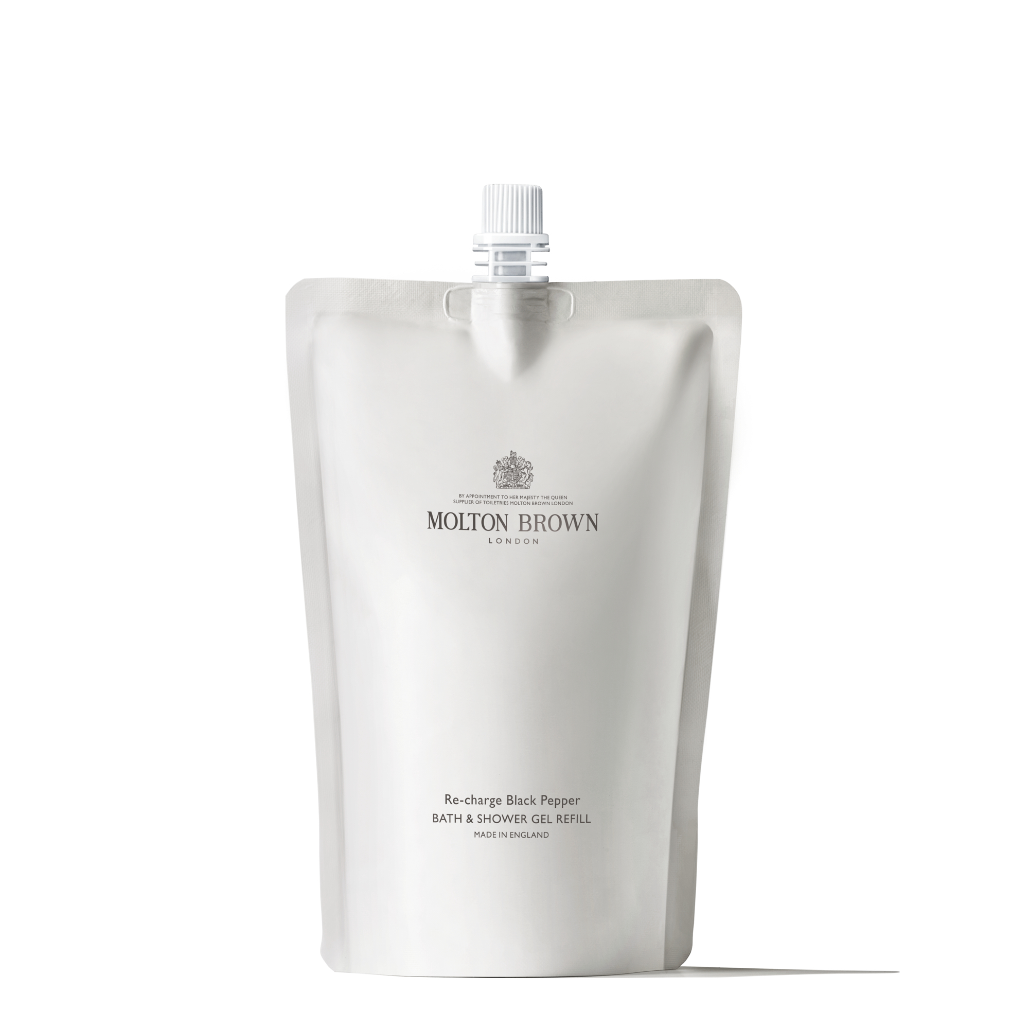 MOLTON BROWN MOLTON BROWN RE-CHARGE BLACK PEPPER BATH & SHOWER GEL REFILL | 400ml