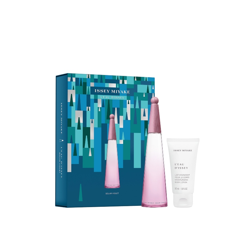 ISSEY MIYAKE ISSEY MIYAKE L'EAU D'ISSEY SOLAR VIOLET XMAS SET ΜΕ SHOWER GEL