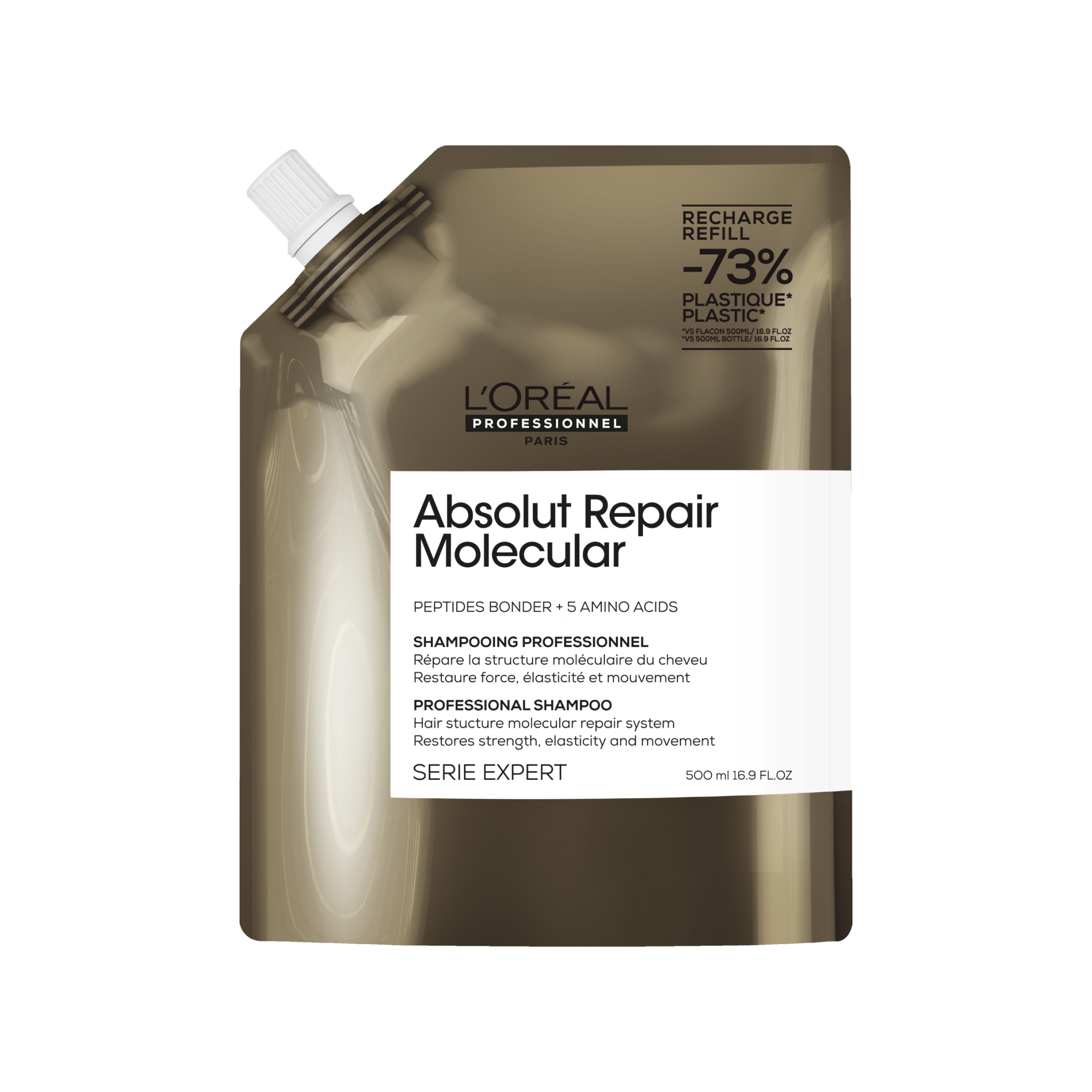 L'OREAL PROFESSIONNEL L'OREAL PROFESSIONNEL ABSOLUT REPAIR MOLECULAR ΣΑΜΠΟΥΑΝ REFILL | 500ml