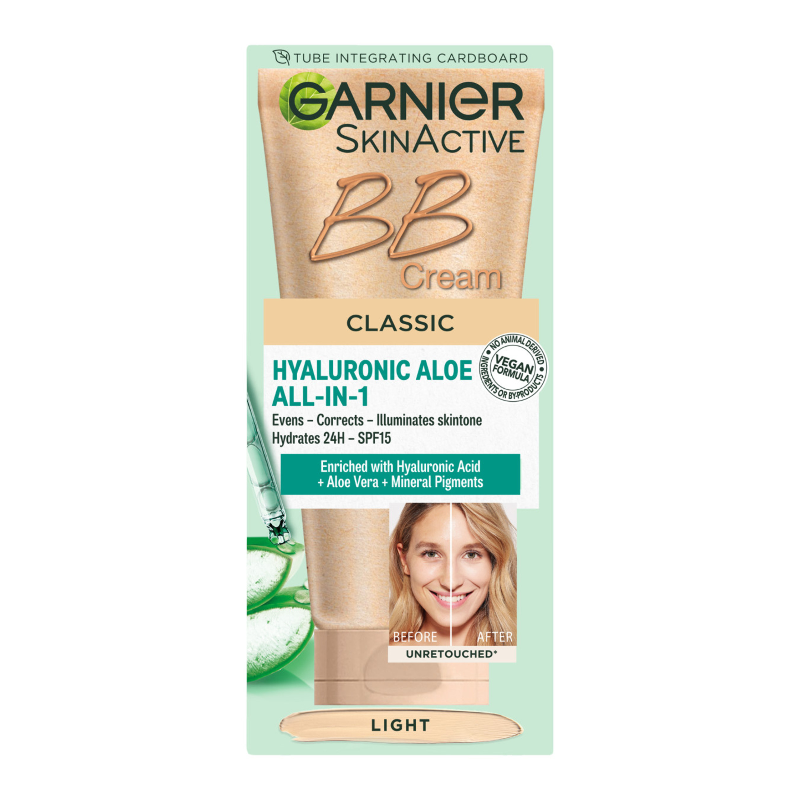 GARNIER GARNIER ΕΝΥΔΑΤΙΚΗ ΚΡΕΜΑ ΒΒ HYALURONIC ALOE ΓΙΑ ΚΑΝΟΝΙΚΗ ΑΝΟΙΧΤΟΧΡΩΜΗ ΕΠΙΔΕΡΜΙΔΑ | 50ml Light