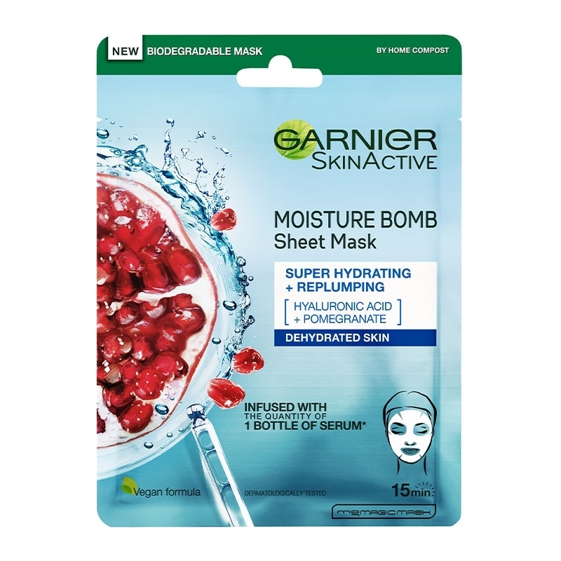 GARNIER SKIN ACTIVE MOISTURE BOMB MASK | 32ml φωτογραφία