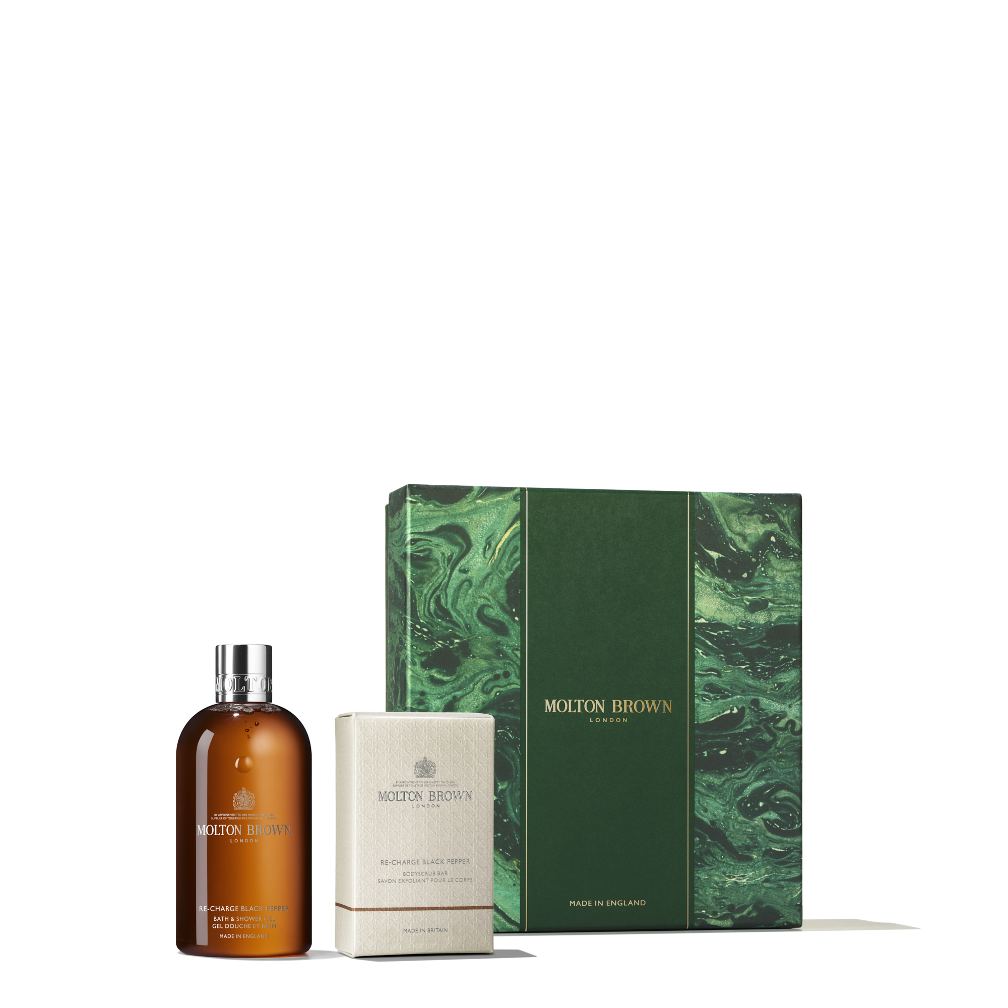 MOLTON BROWN MOLTON BROWN RE-CHARGE BLACK PEPPER BODY CARE GIFT SET