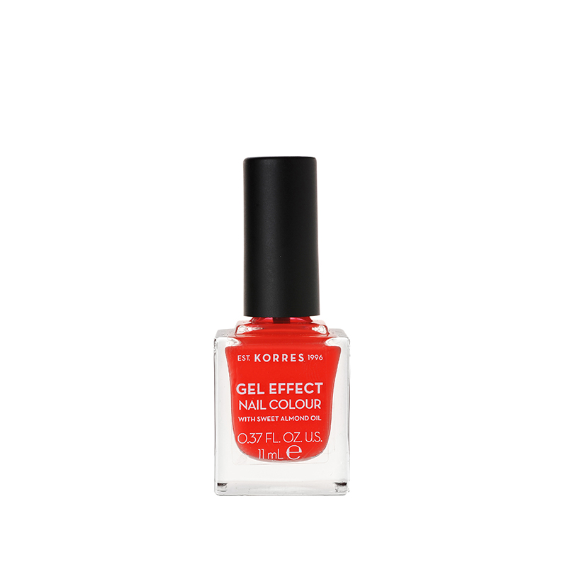 KORRES KORRES GEL EFFECT NAIL COLOUR | 11ml 45 Coral